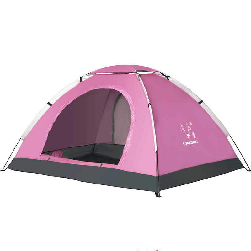 Single-Layer Outdoor Beach Camping Tent