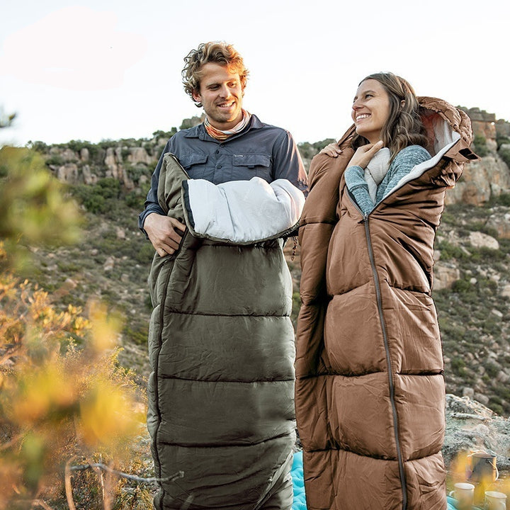 Naturehike Hooded Envelope Sleeping Bag Double Outdoor Camping