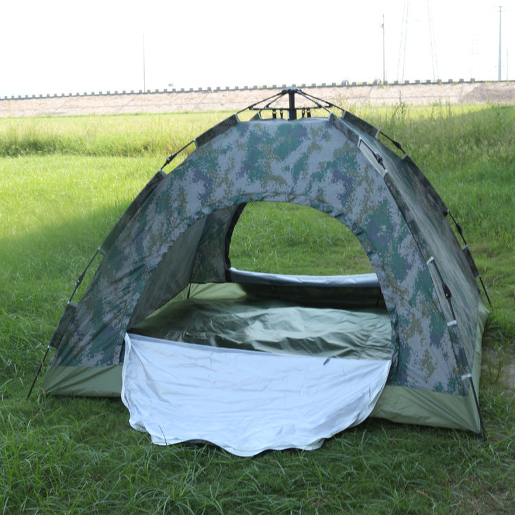 Outdoor Camouflage 3-4 Person Travel Camping Tent