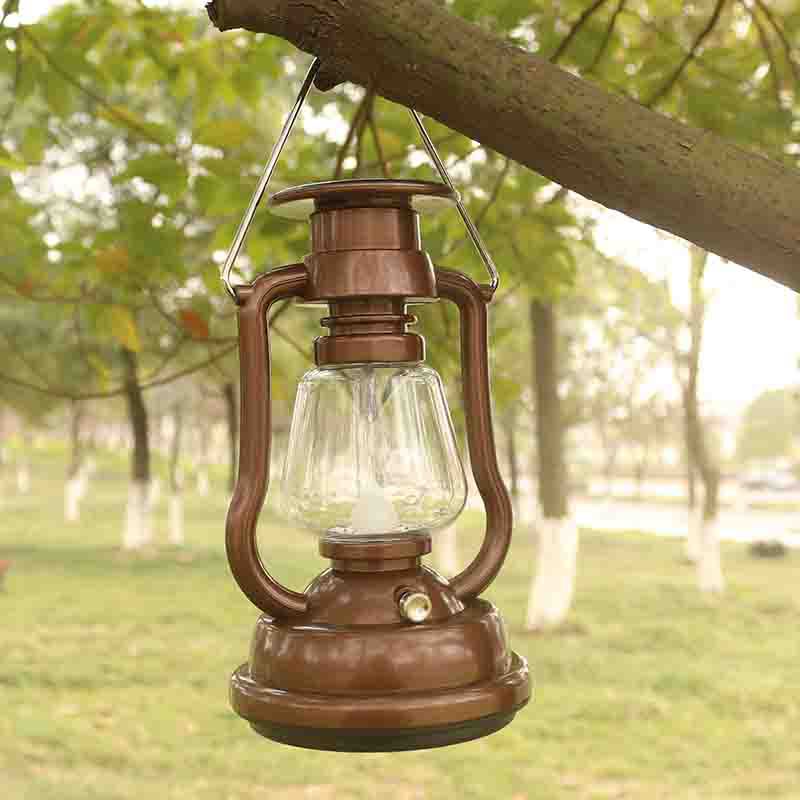 Hand-Cranked Portable Camping Lamp USB Charging
