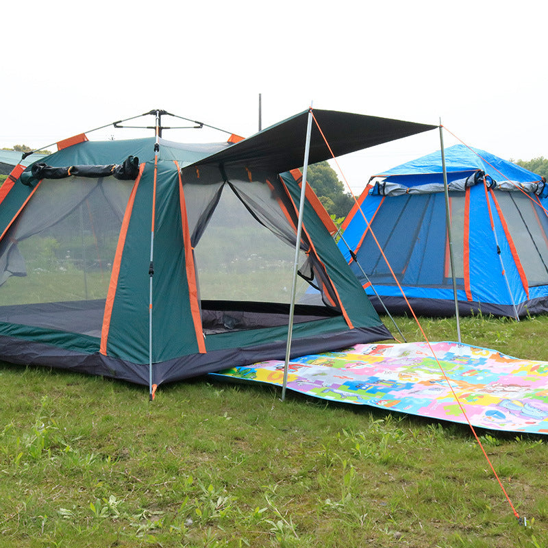 Outdoor Full Automatic Rainproof Multi-Person Camping Tent