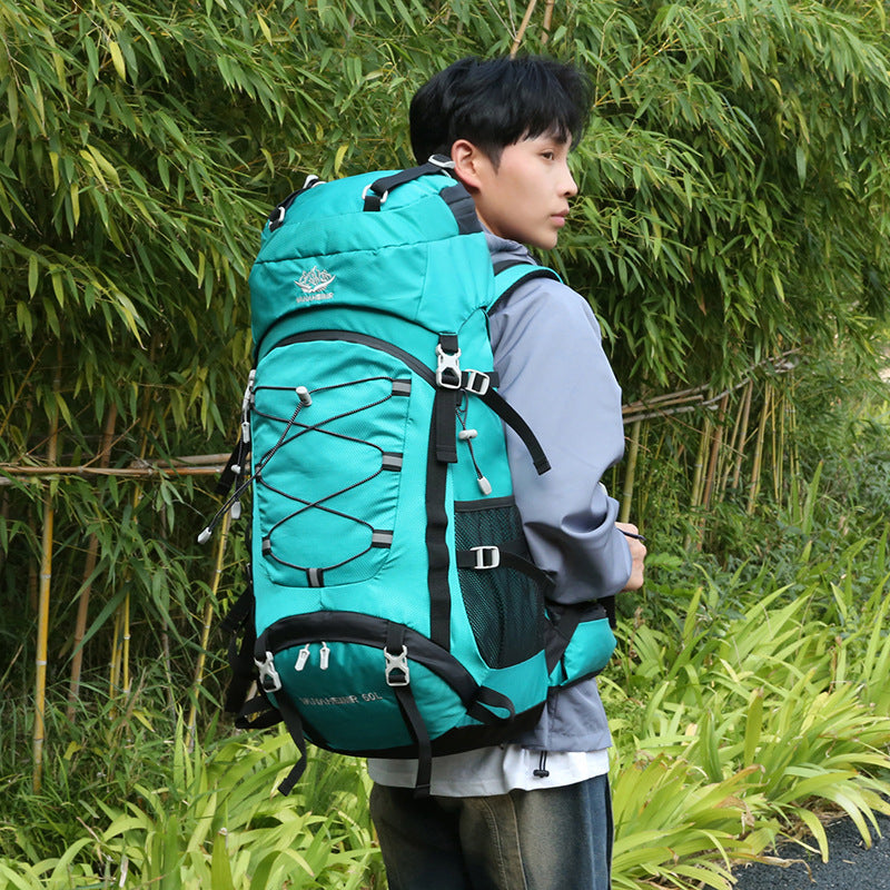 60L Large Capacity Outdoor Hiking and Camping Backpack