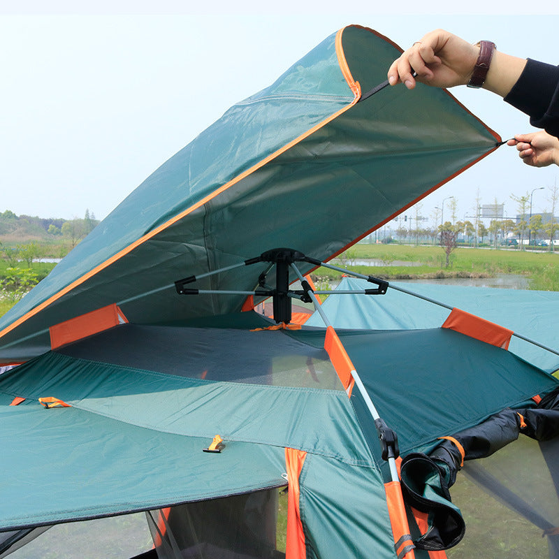 Outdoor Full Automatic Rainproof Multi-Person Camping Tent