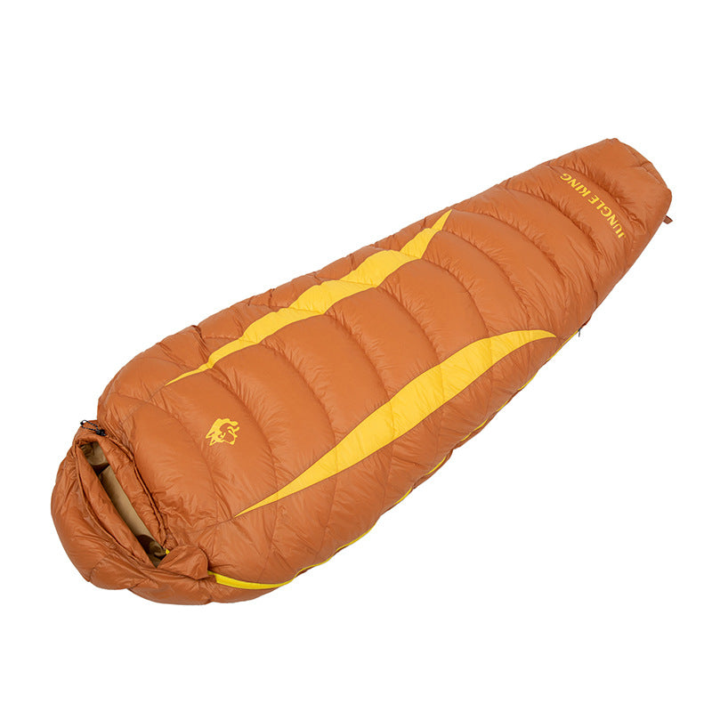 Thickened Down-Filled Outdoor Camping Sleeping Bag