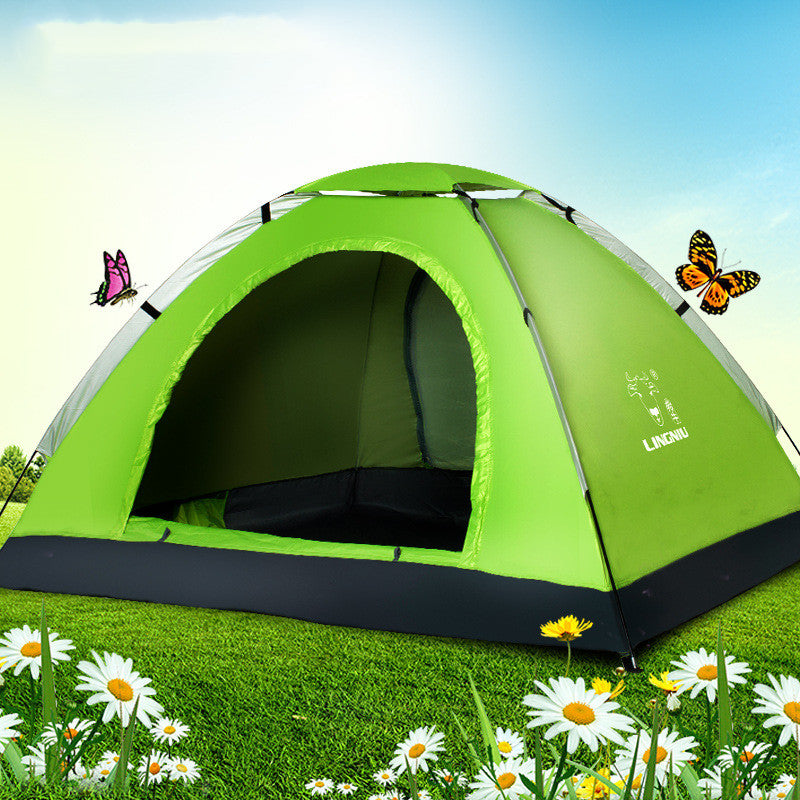 Single-Layer Outdoor Beach Camping Tent