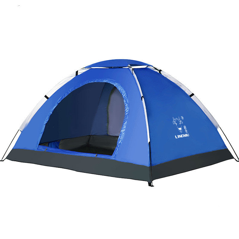 Single-Layer Outdoor Beach Camping Tent