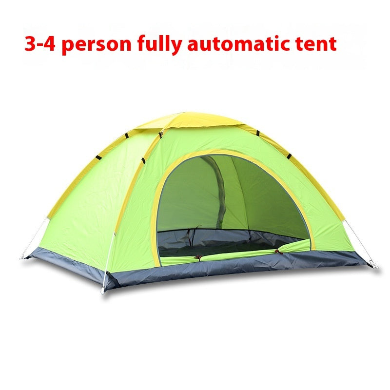 Automatic Multi Person Double Door Camping Tent
