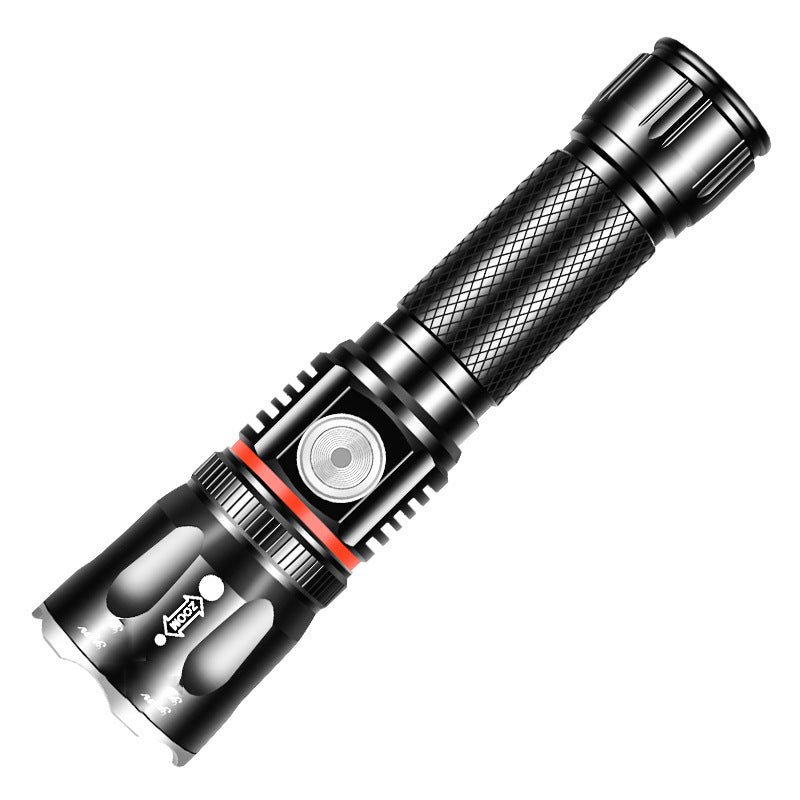 Multifunctional Telescopic T6 Outdoor Camping Flashlight