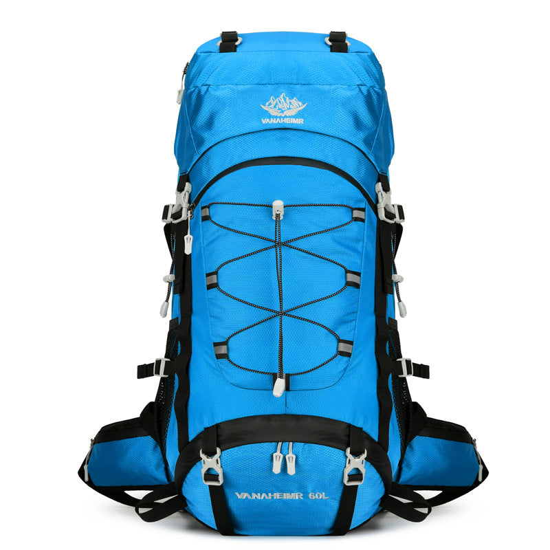 60L Large Capacity Outdoor Hiking and Camping Backpack