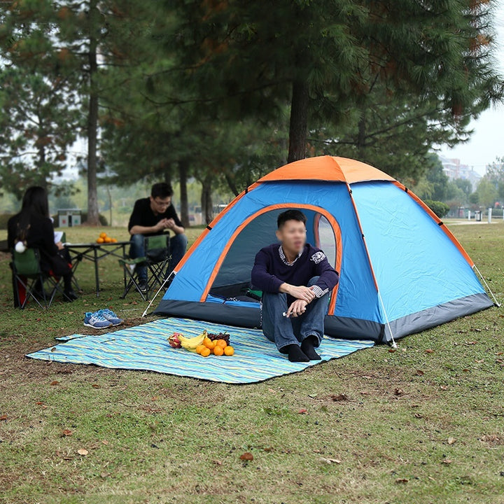 Automatic Multi Person Double Door Camping Tent