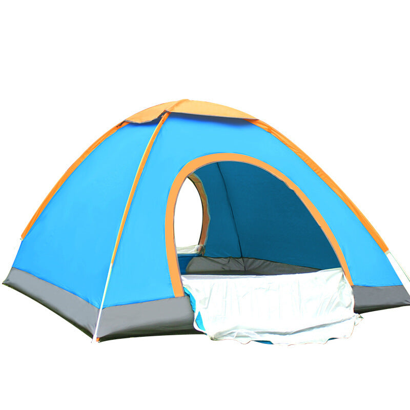 Automatic Camping Tent Double Door Easy Setup