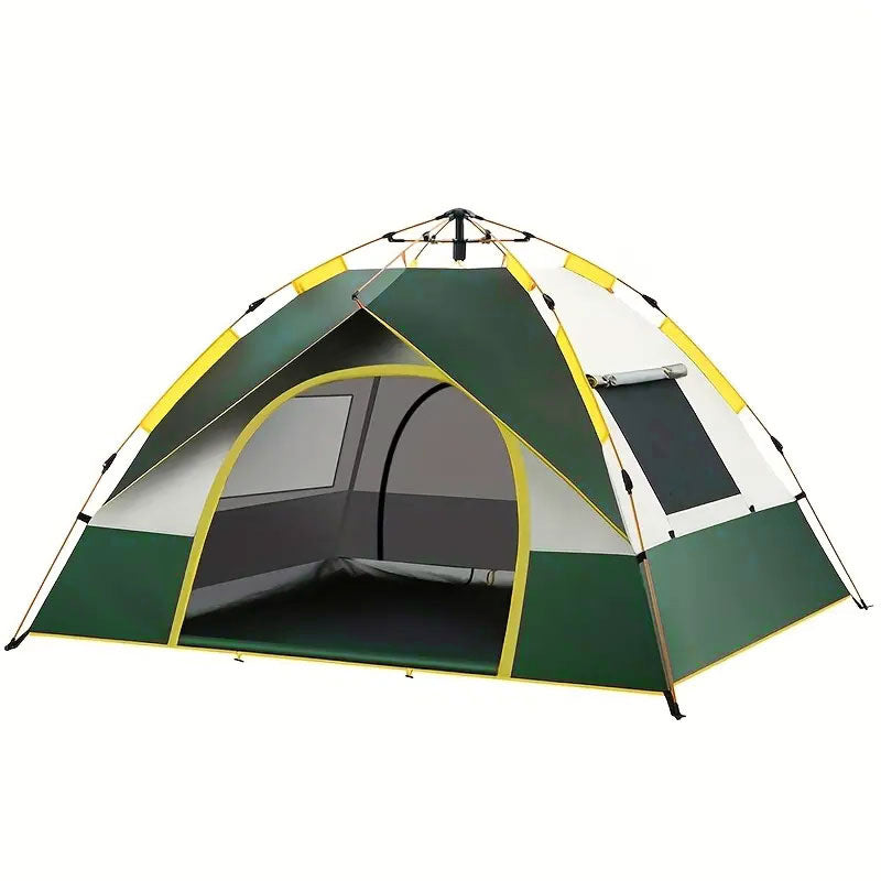 Outdoor 3-4 Person Automatic Quick-Open Camping Tent