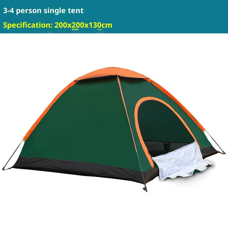 Automatic Camping Tent Double Door Easy Setup