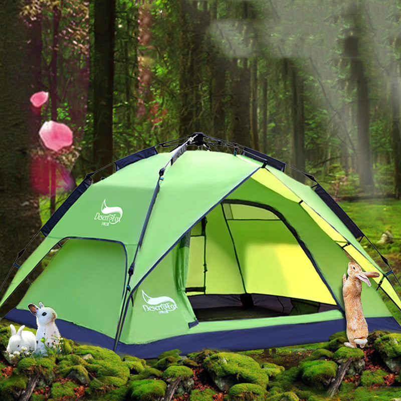 Outdoor Multi-Person Automatic Travel Camping Tent