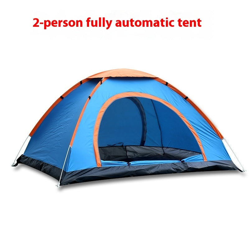 Automatic Multi Person Double Door Camping Tent