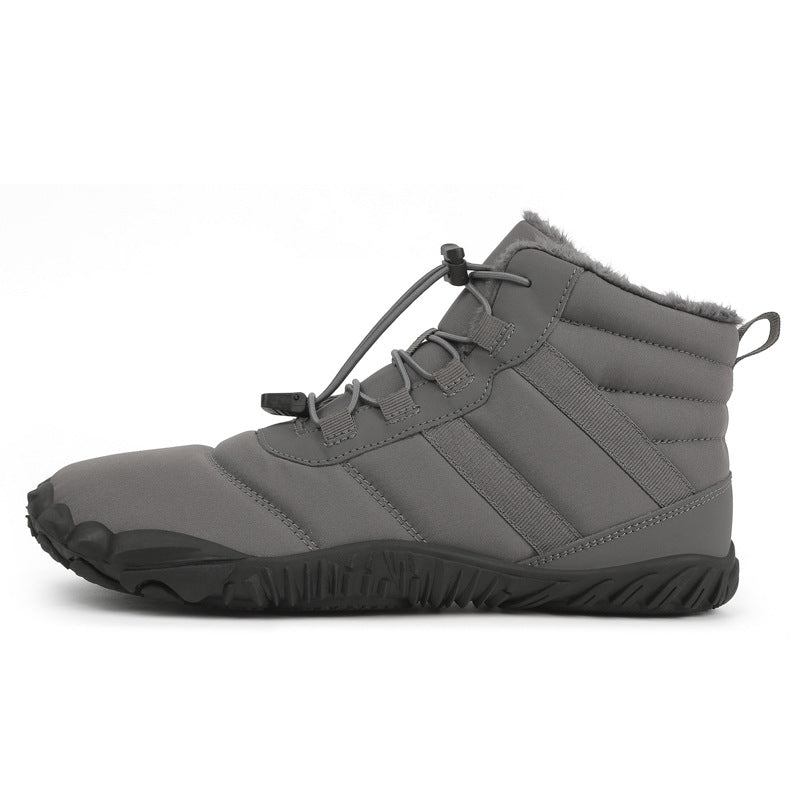 Couple Fleece-lined Hiking Shoes Non-slip Casual