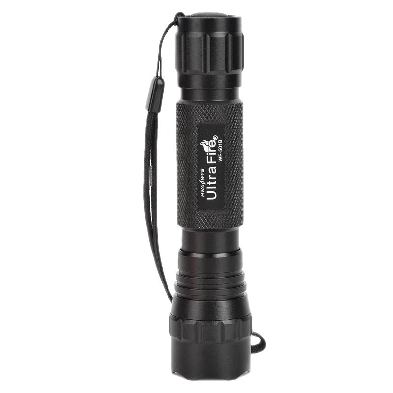 Rechargeable High-Power Long-Range LED Outdoor Flashlight