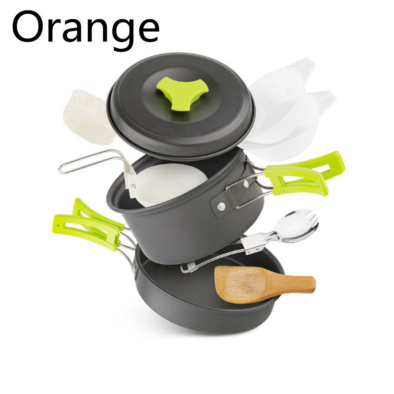 Outdoor Camping Cookware Set for 1–2 People